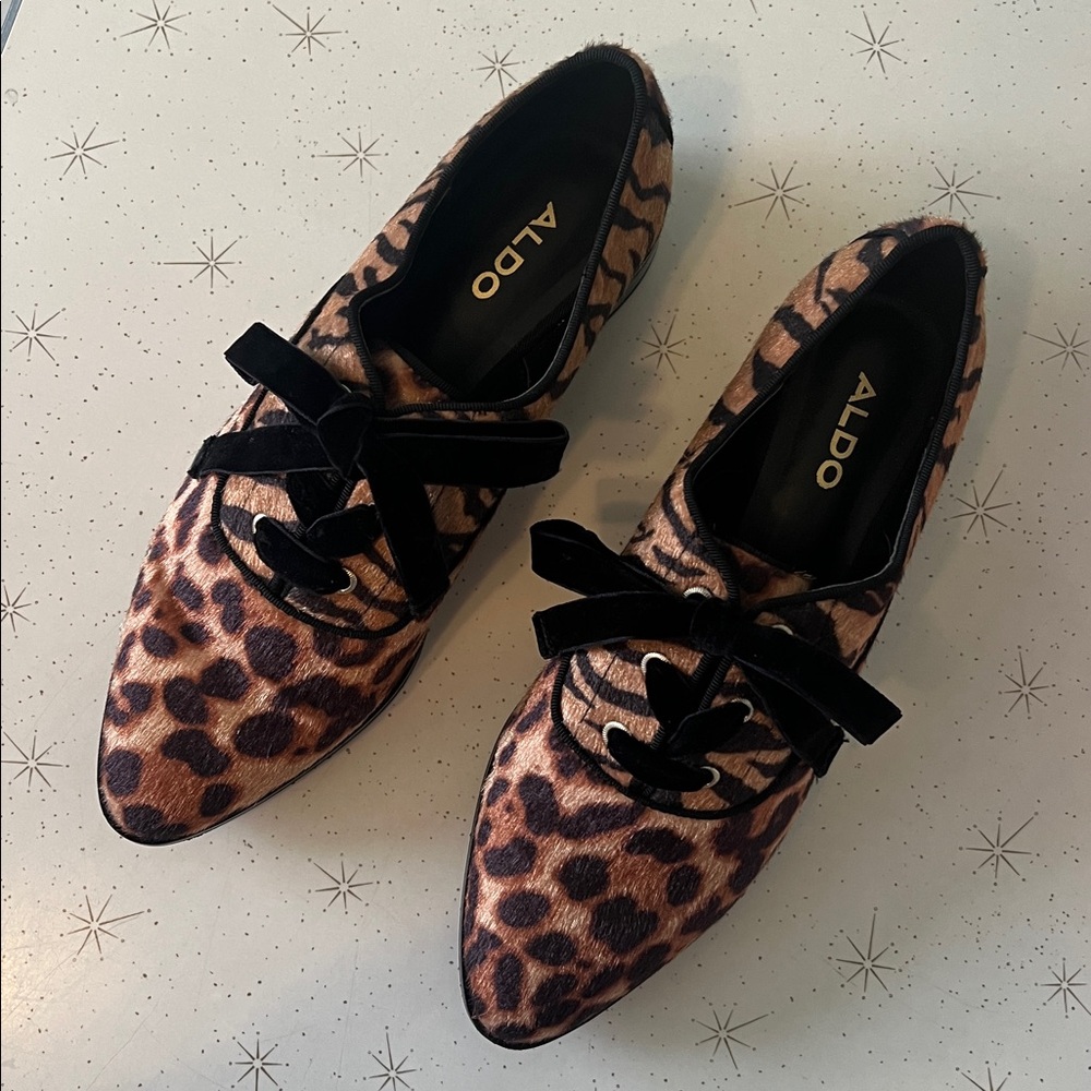 Aldo Animal Print Flats